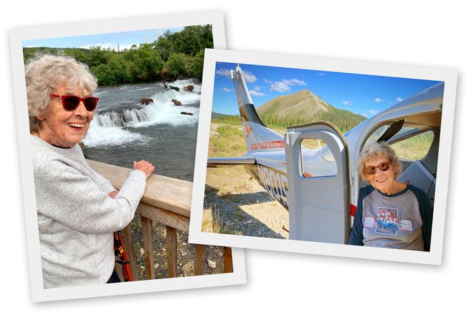 Left: Alaska's Katmai National Park and Preserve. Right: Alaska's Noatak National Preserve in the Arctic Circle.