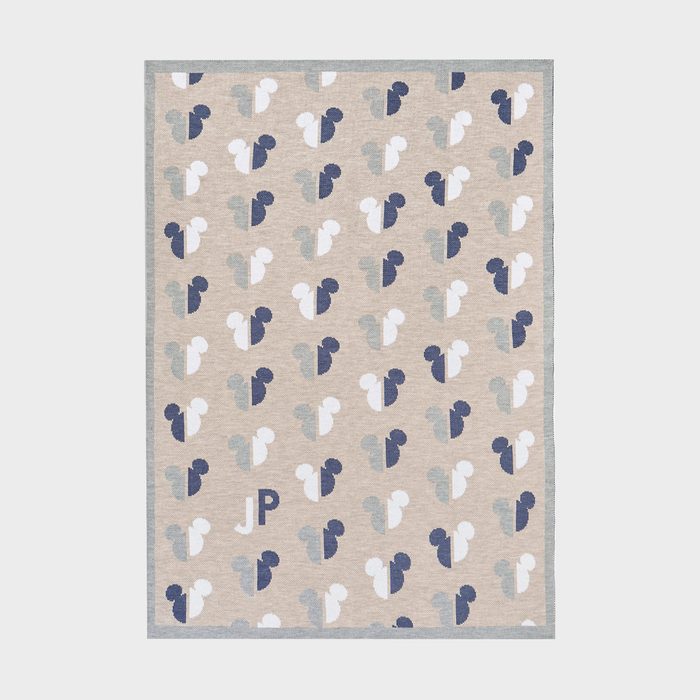 Mickey Mouse Disney Custom Initial Blanket Ecomm Baublebar.com