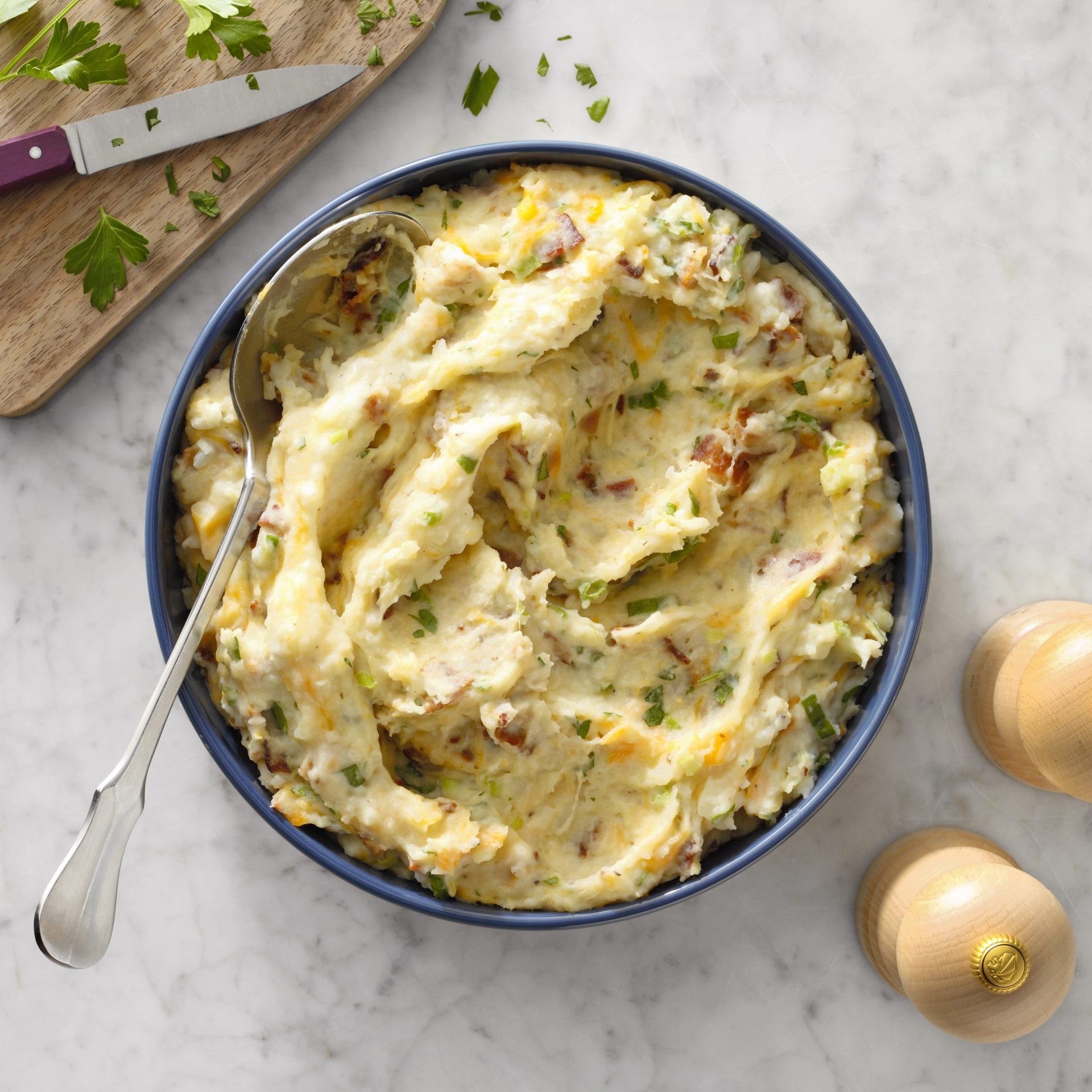 loaded mashed potatoes