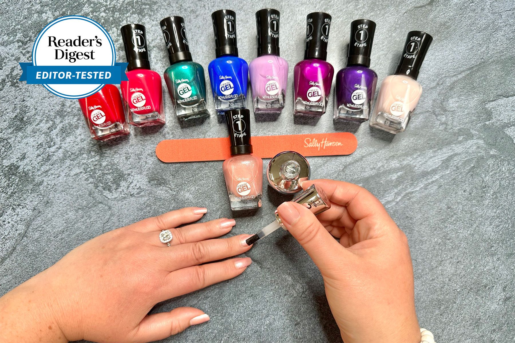 Rd Editor Tested Sally Hansen Gel Nail Polish