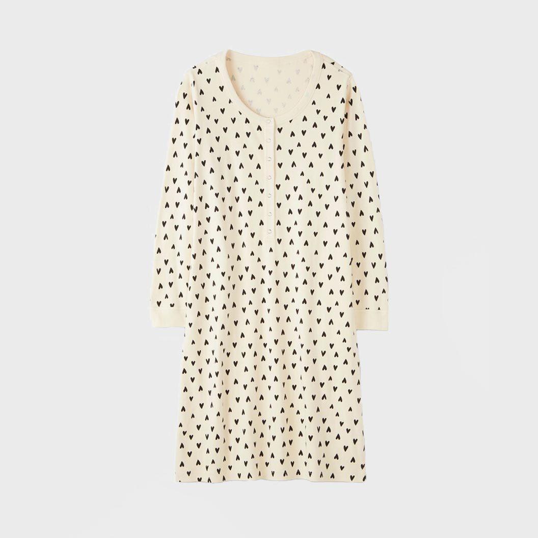 Women's Snap Front Nightgown