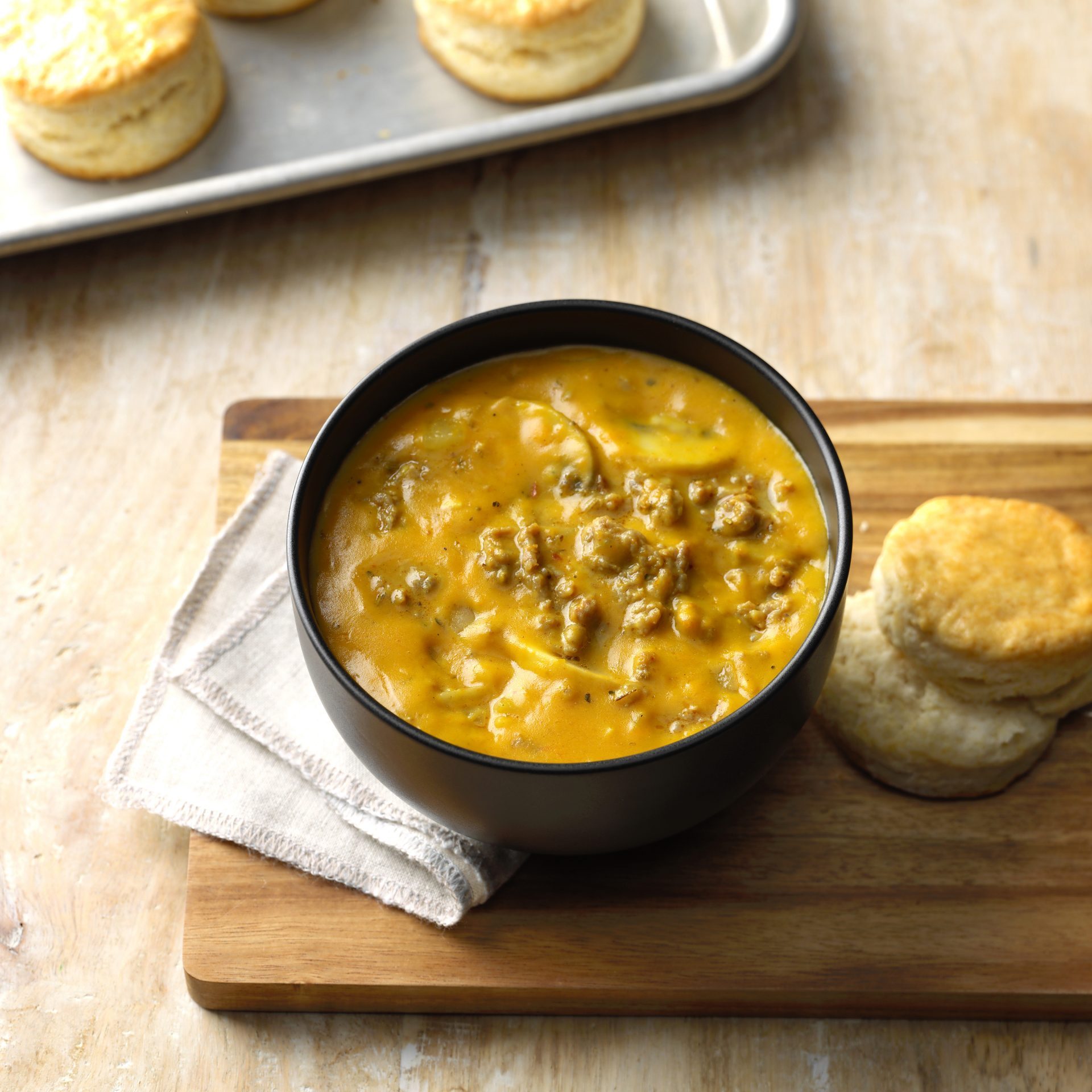 sausage pumpkin soup