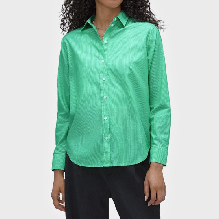 Silky Cotton Relaxed Shirt