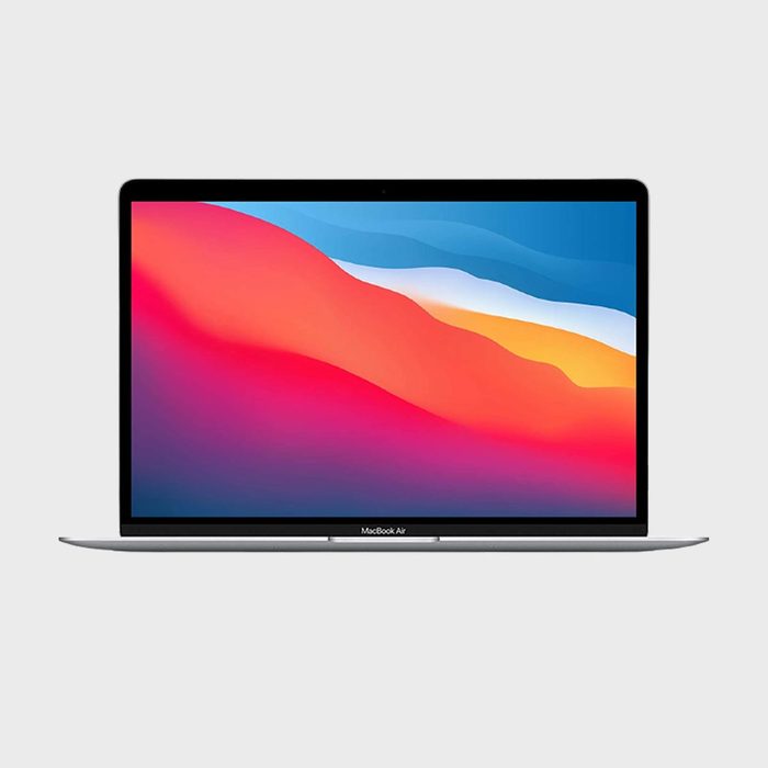 Silver Macbook Air
