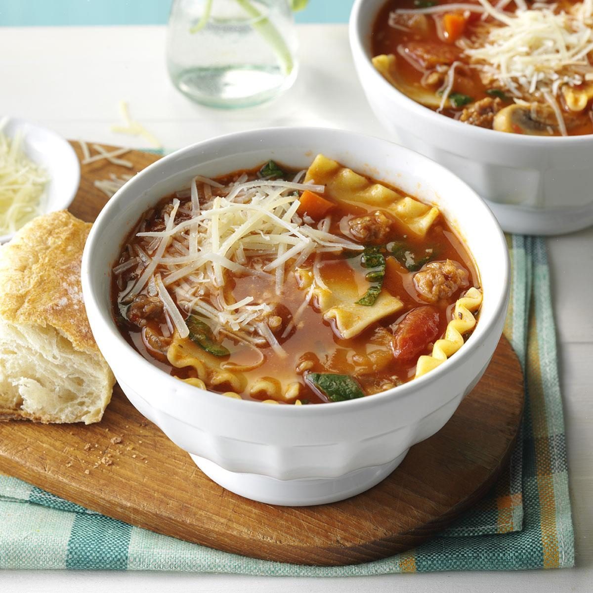 Slow Cooker Lasagna Soup