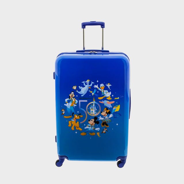 Walt Disney World 50th Anniversary Rolling Luggage Ecomm Shopdisney.com