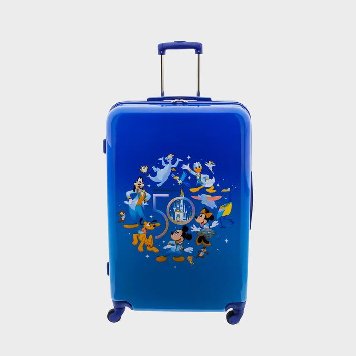 Walt Disney World 50th Anniversary Rolling Luggage Ecomm Shopdisney.com