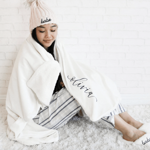 Personalized Sherpa Blanket Ecomm Via Etsy