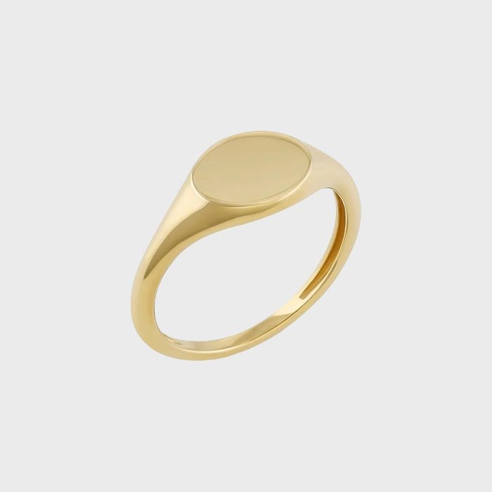14k Gold Bespoke Signet Ring