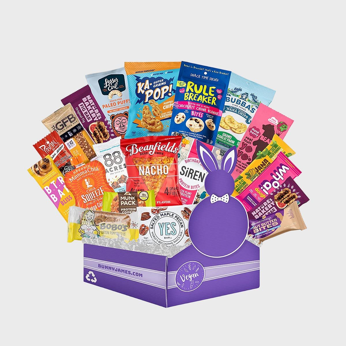 Bunny James Vegan Snacks Care Package