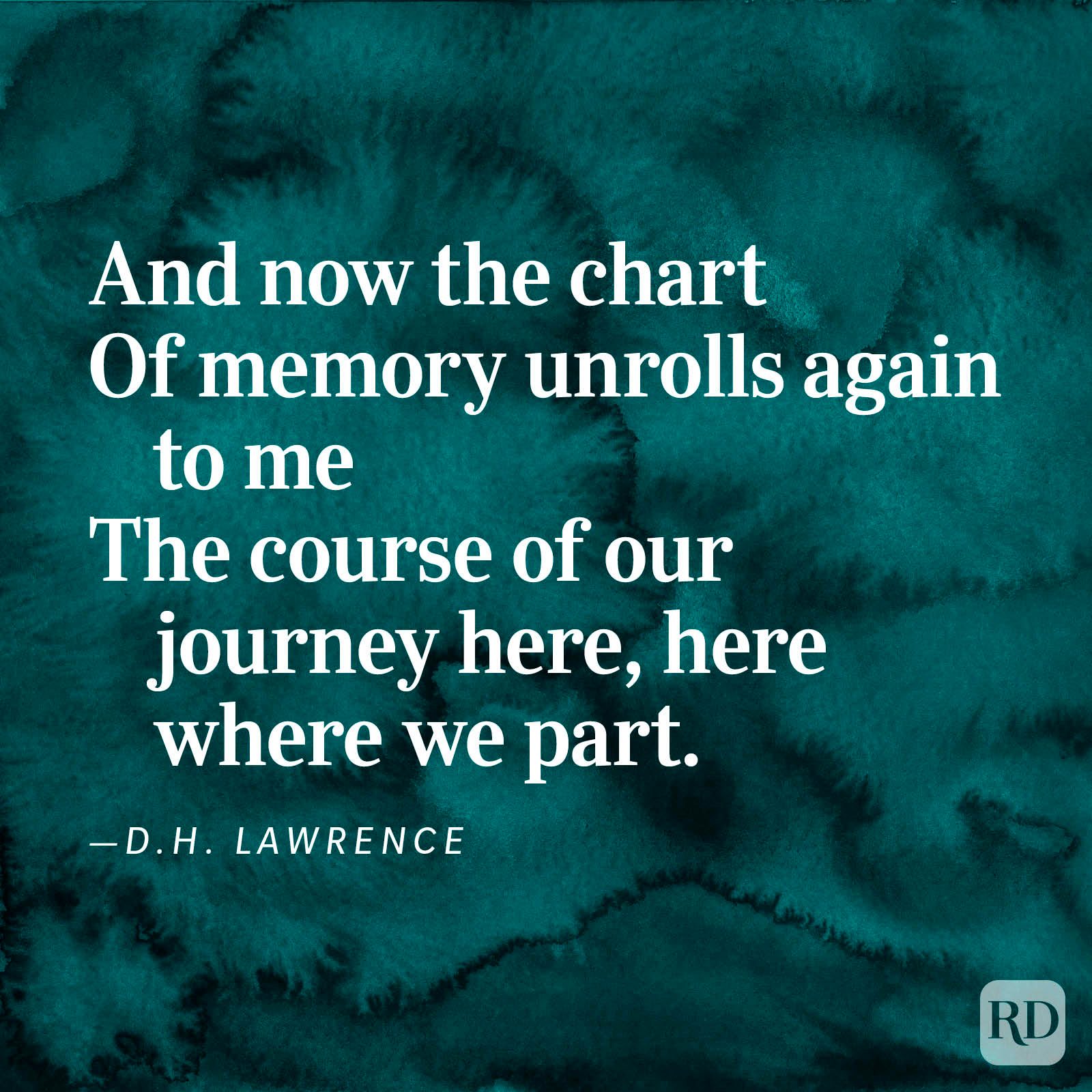 “The End” by D.H. Lawrence