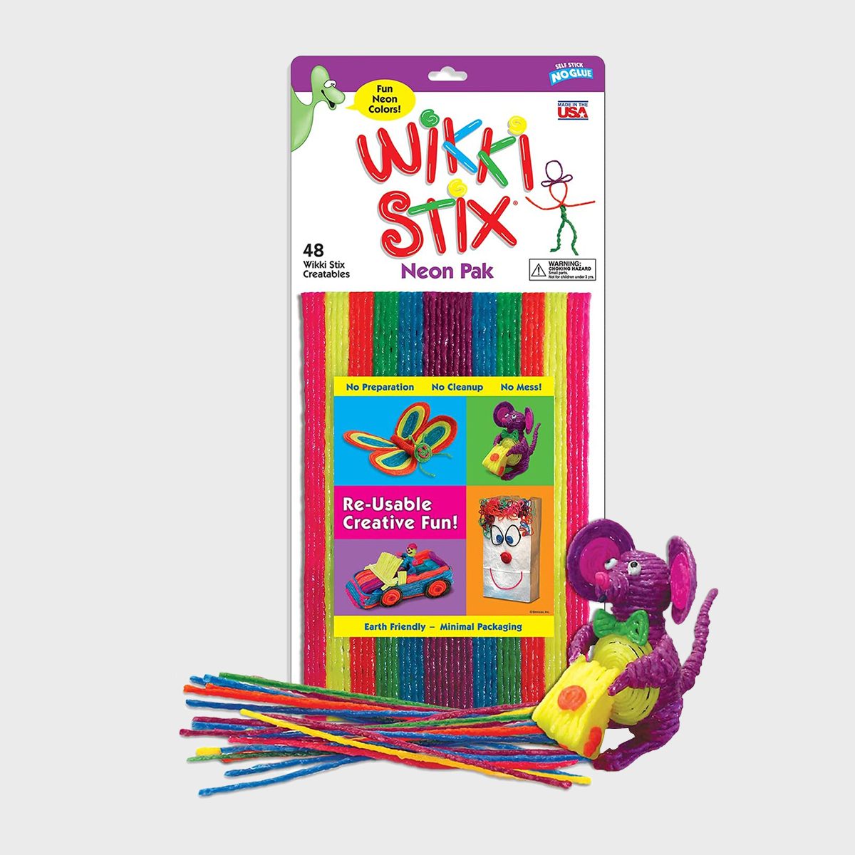 For The Crafty Kid Wikki Stix Neon Pack