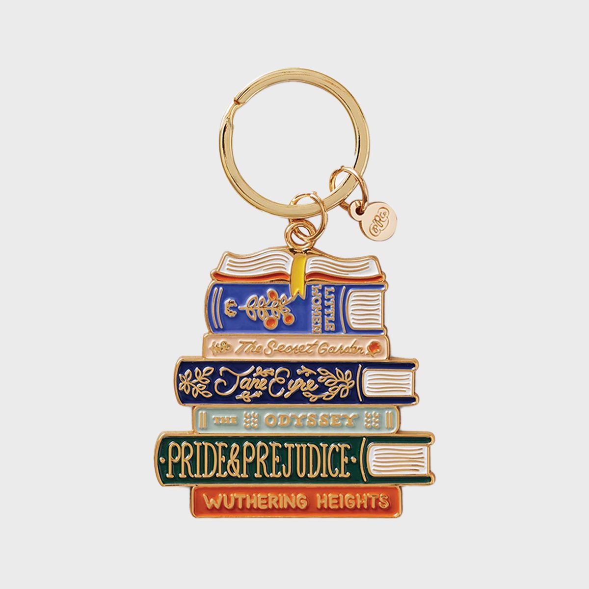 For Your Book Club Buddy Book Club Enamel Keychain