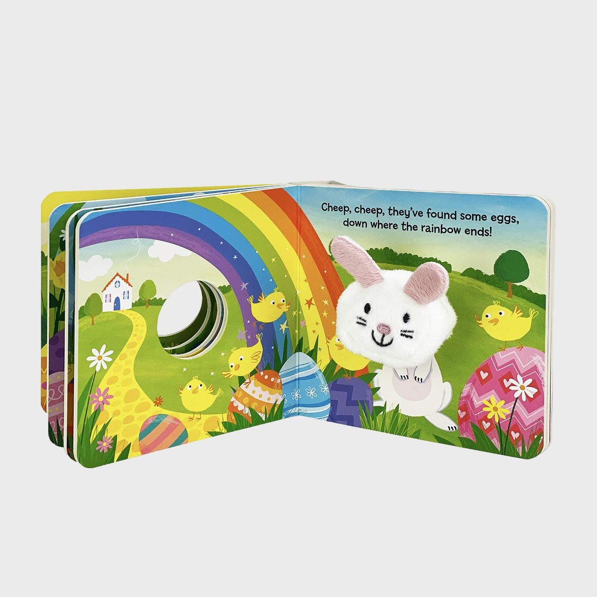 Hippity, Hoppity, Little Bunny Finger Puppet Board Book