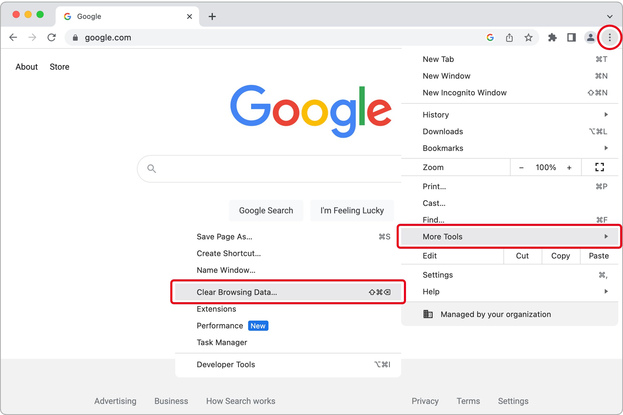 How To Clear Your Cache Chrome Desktop 1