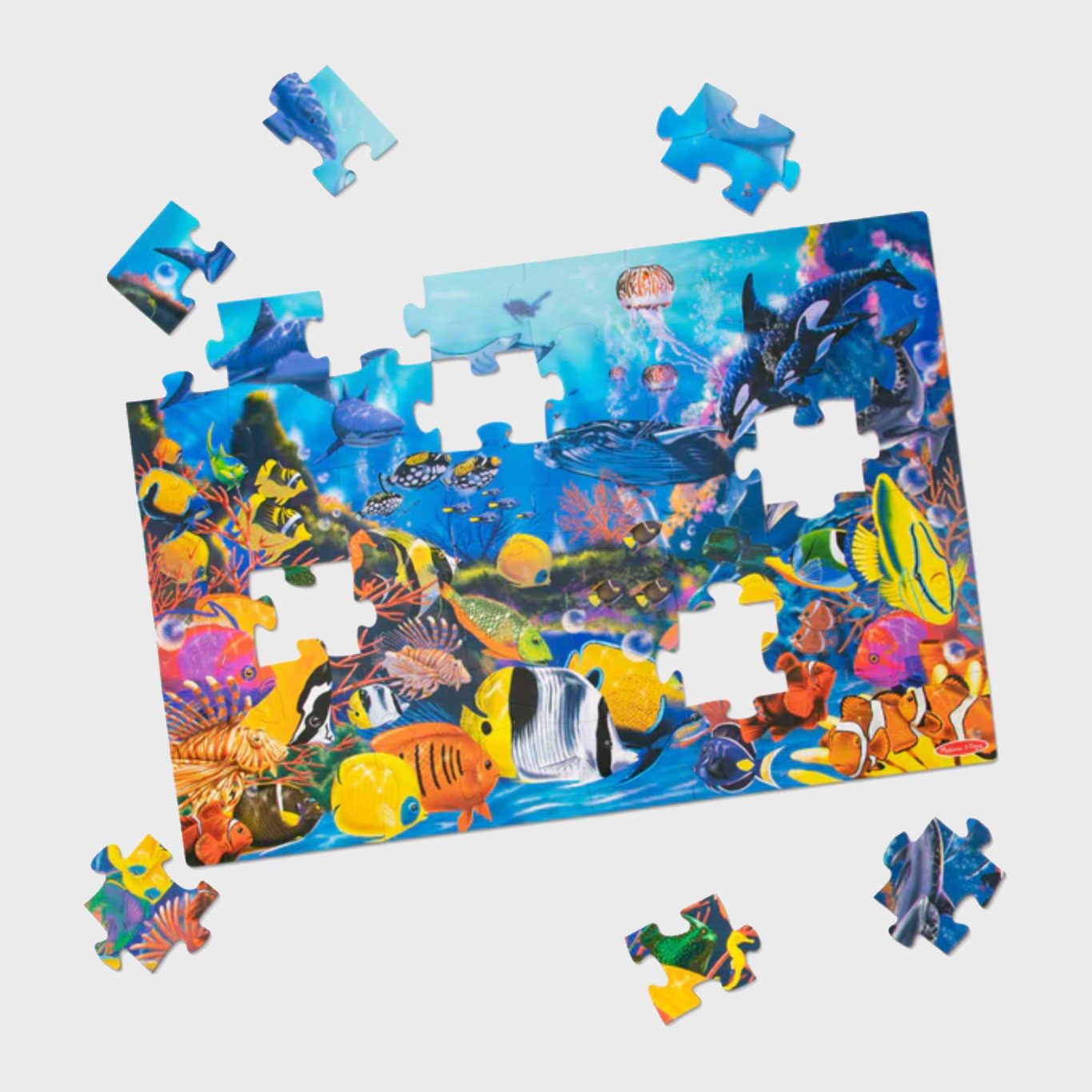 Melissa & Doug Underwater Floor Puzzle Ecomm