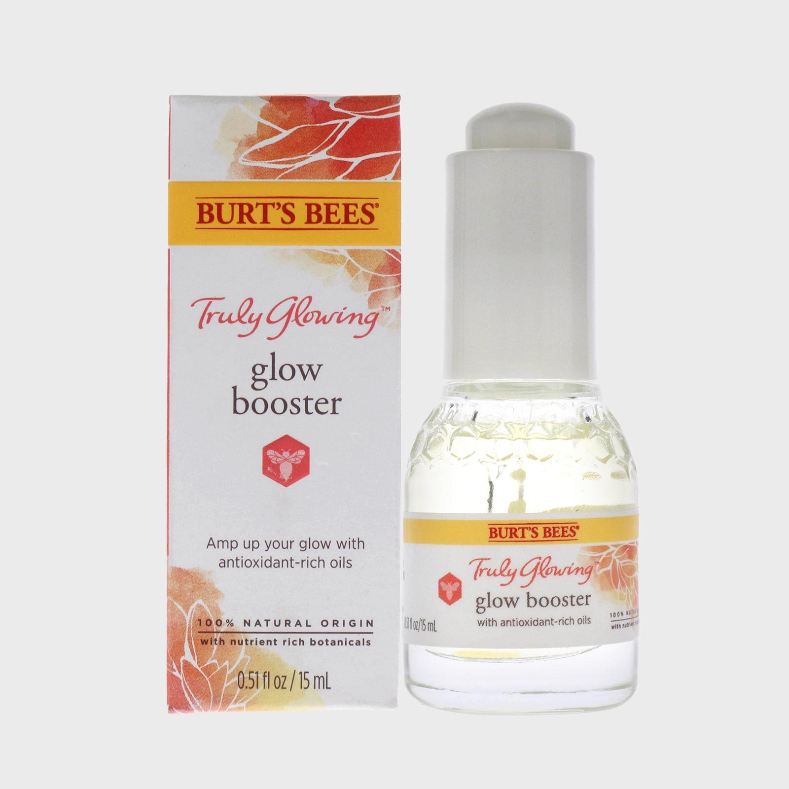 Rd Ecomm Burt's Bees Glow Booster Face Serum With Antioxidant Rich Oils Via Amazon.com