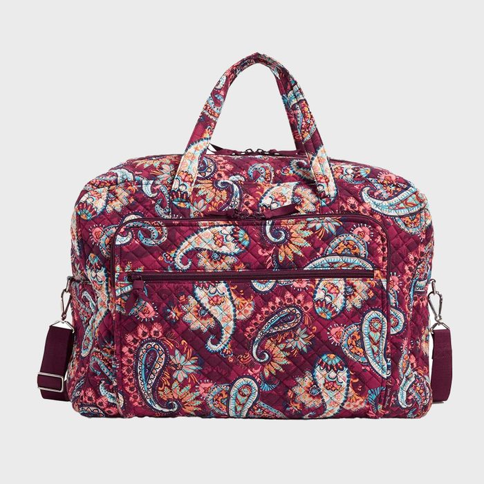 Vera Bradley Women's Cotton Grand Weekender Travel Bag