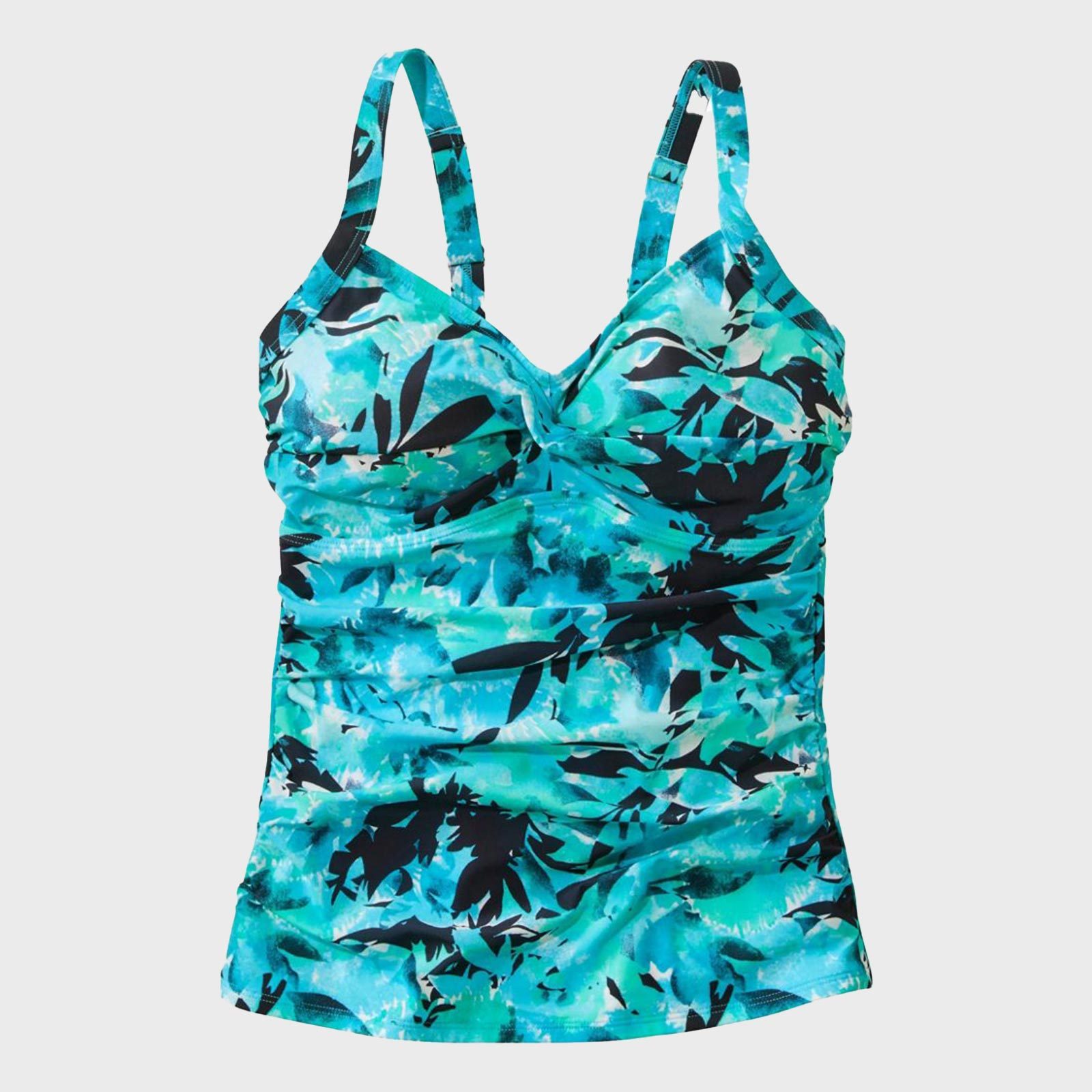 Shaping tankini swim top