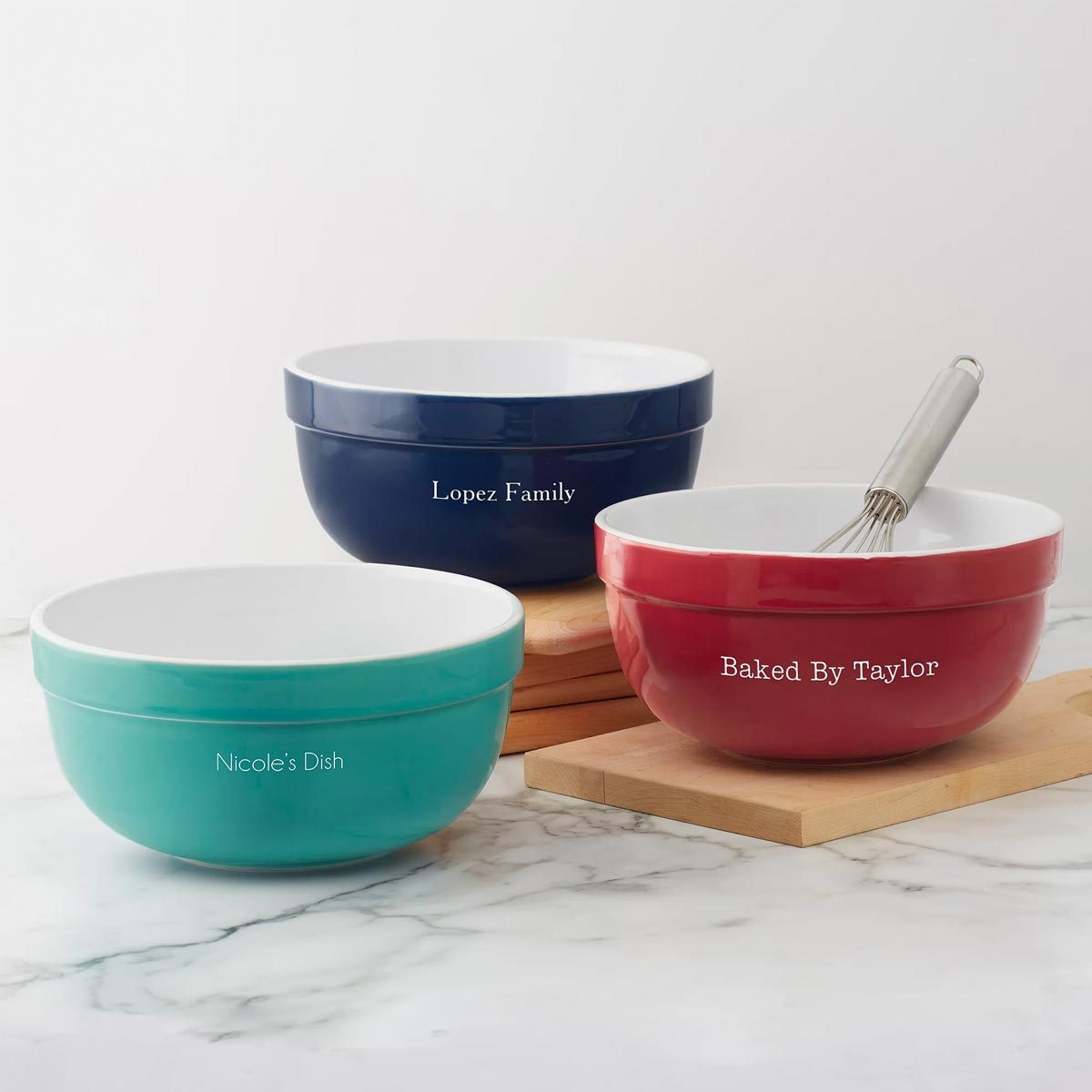 Classic Personalized Serving Bowl