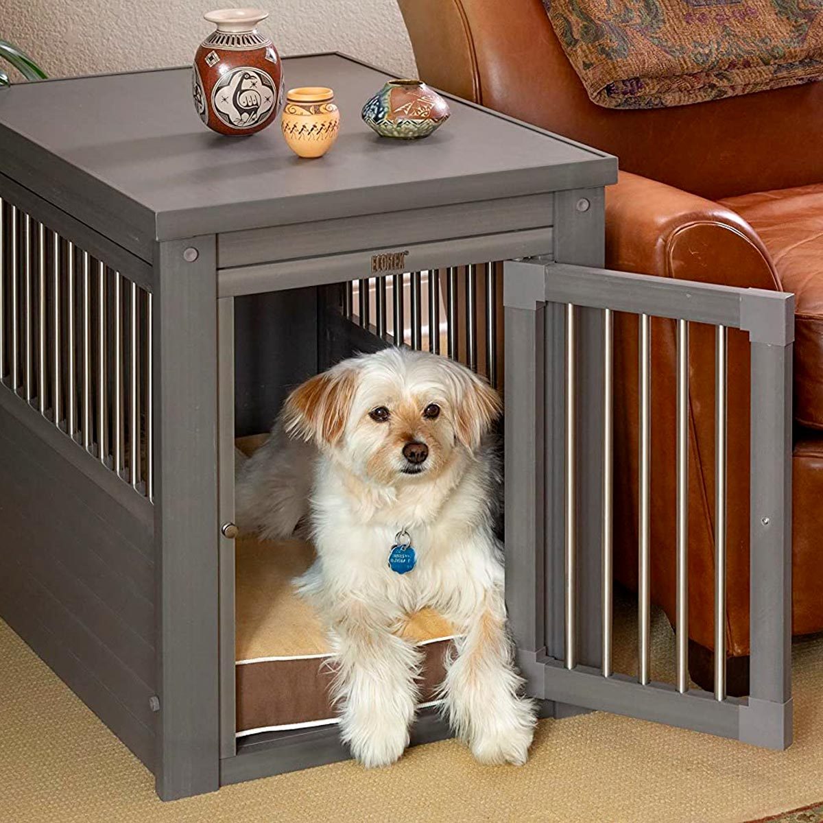 Ecoflex Pet Crate End Table 