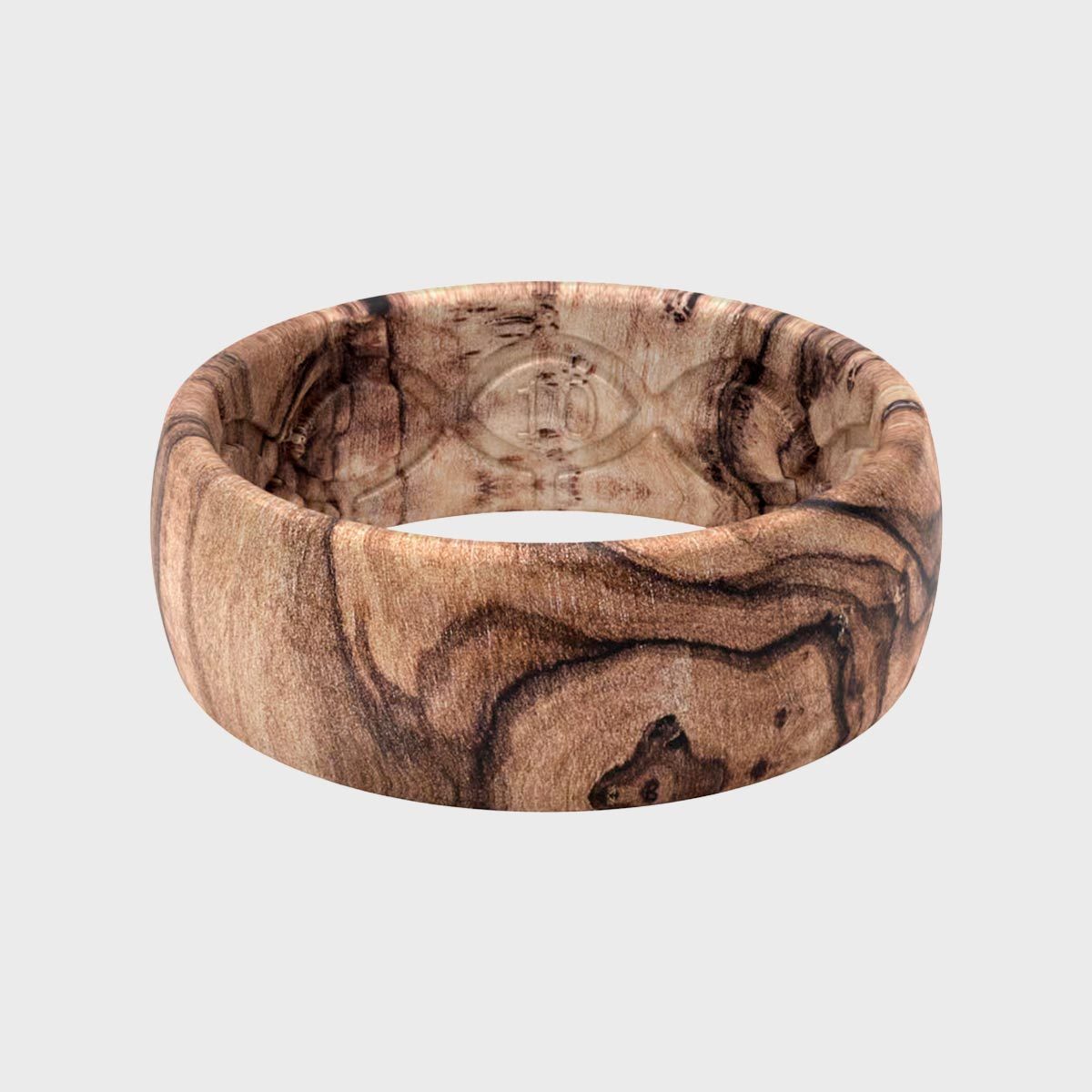 Groove Ring Nomad Burled Silicon Ring