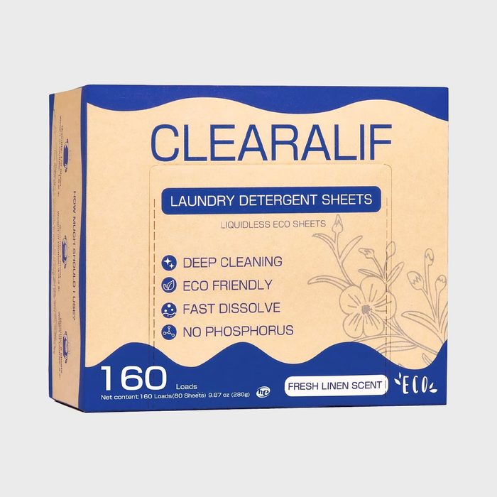 Laundry Detergent Sheets Fresh Linen