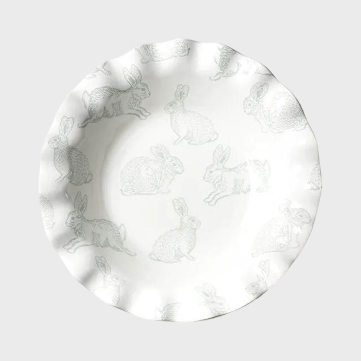 Speckled Bunny Serving Bowl