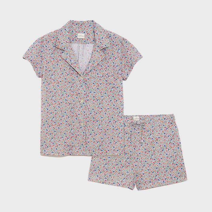 Floral Cotton Classic Pj Set