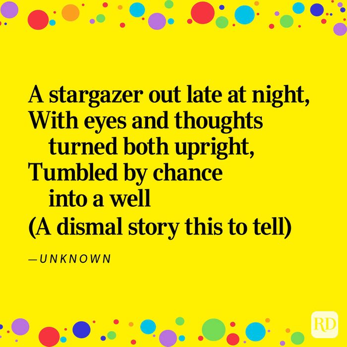 “The Stargazer” (author unknown)