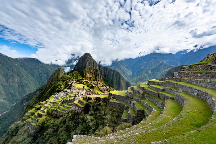 Machu Picchu In Peru