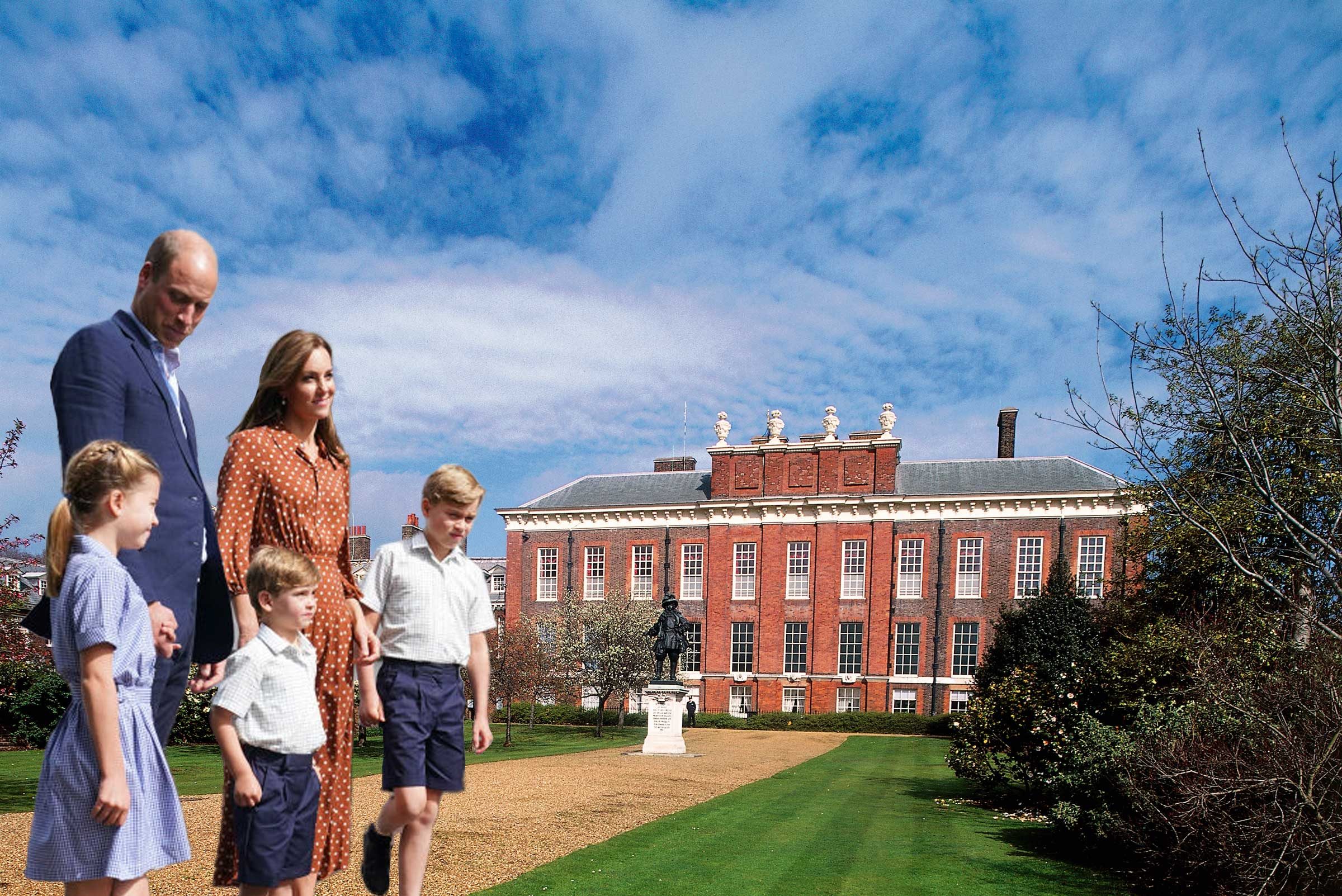 Kensington Palace Southern Facade, London, England