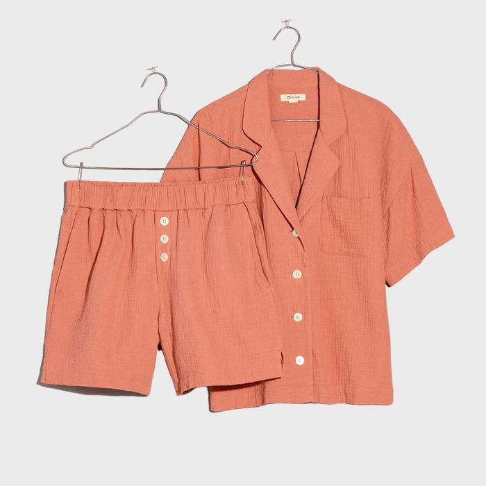 Madewell Lightestspun Oversized Pajama Set