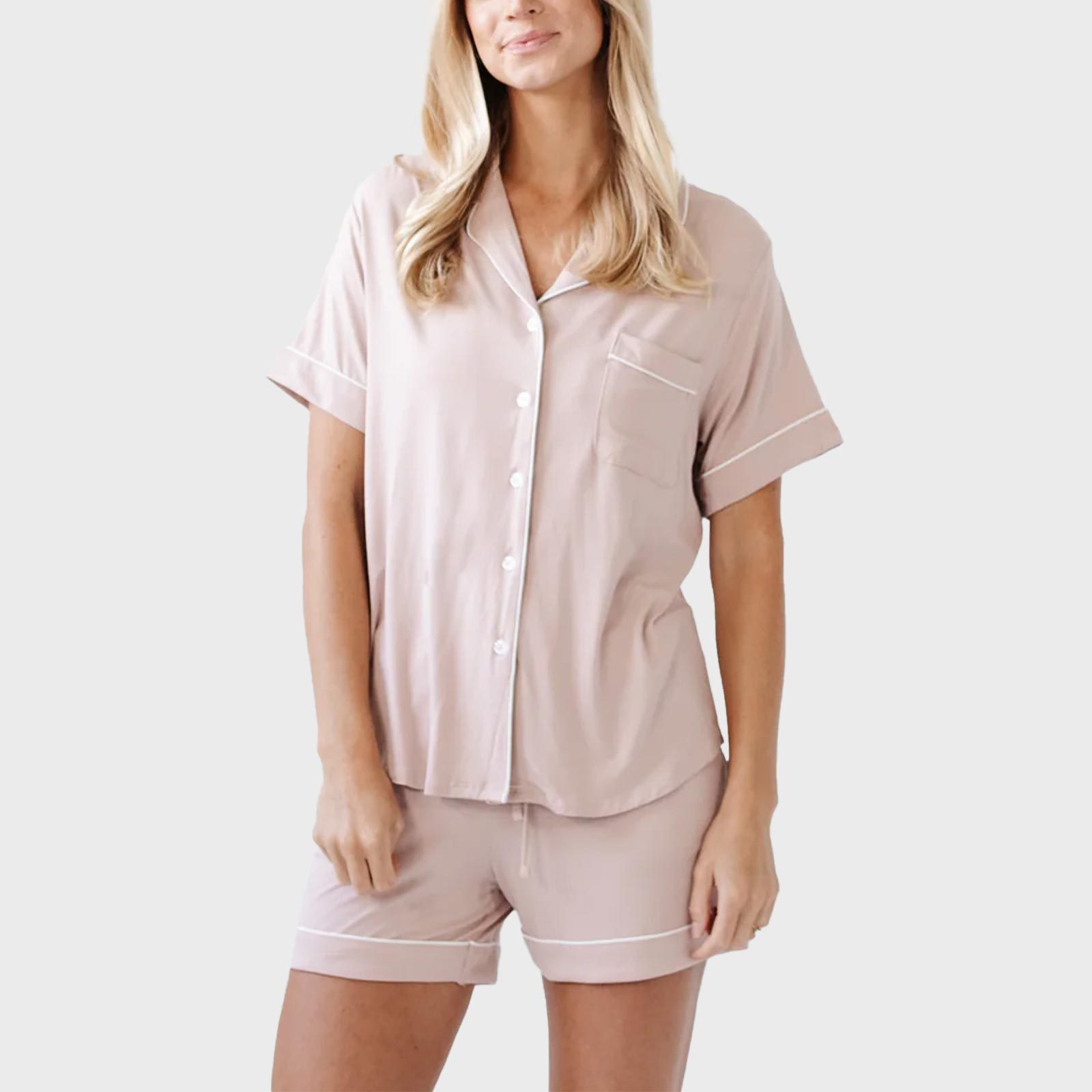 Short Sleeve Bamboo Pajama Set