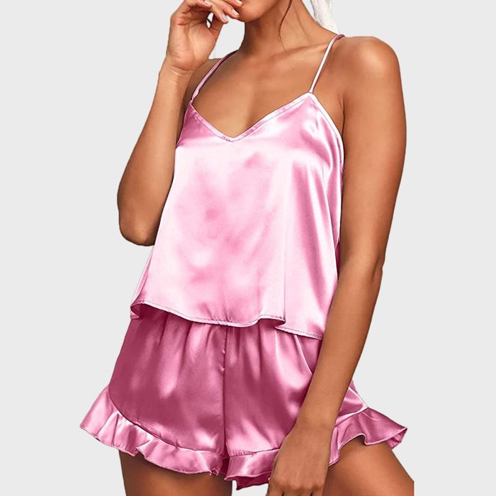 Satin Cami Pajama Set