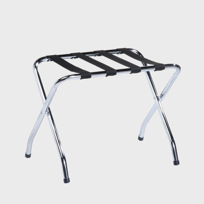 Wayfair Basics Chrome Luggage Rack