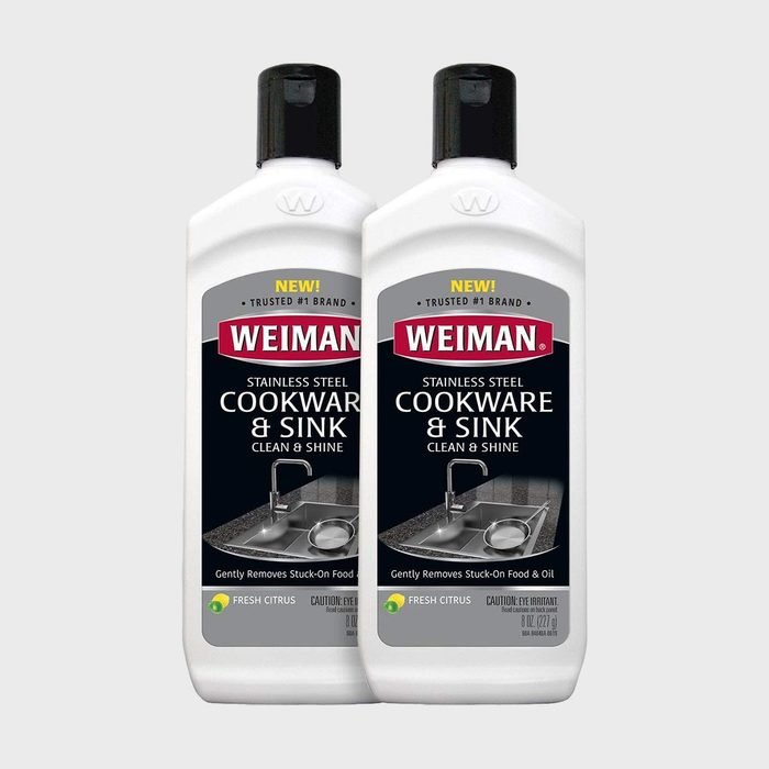 Weiman Stainless Steel Cookware And Sink Clean And Shine