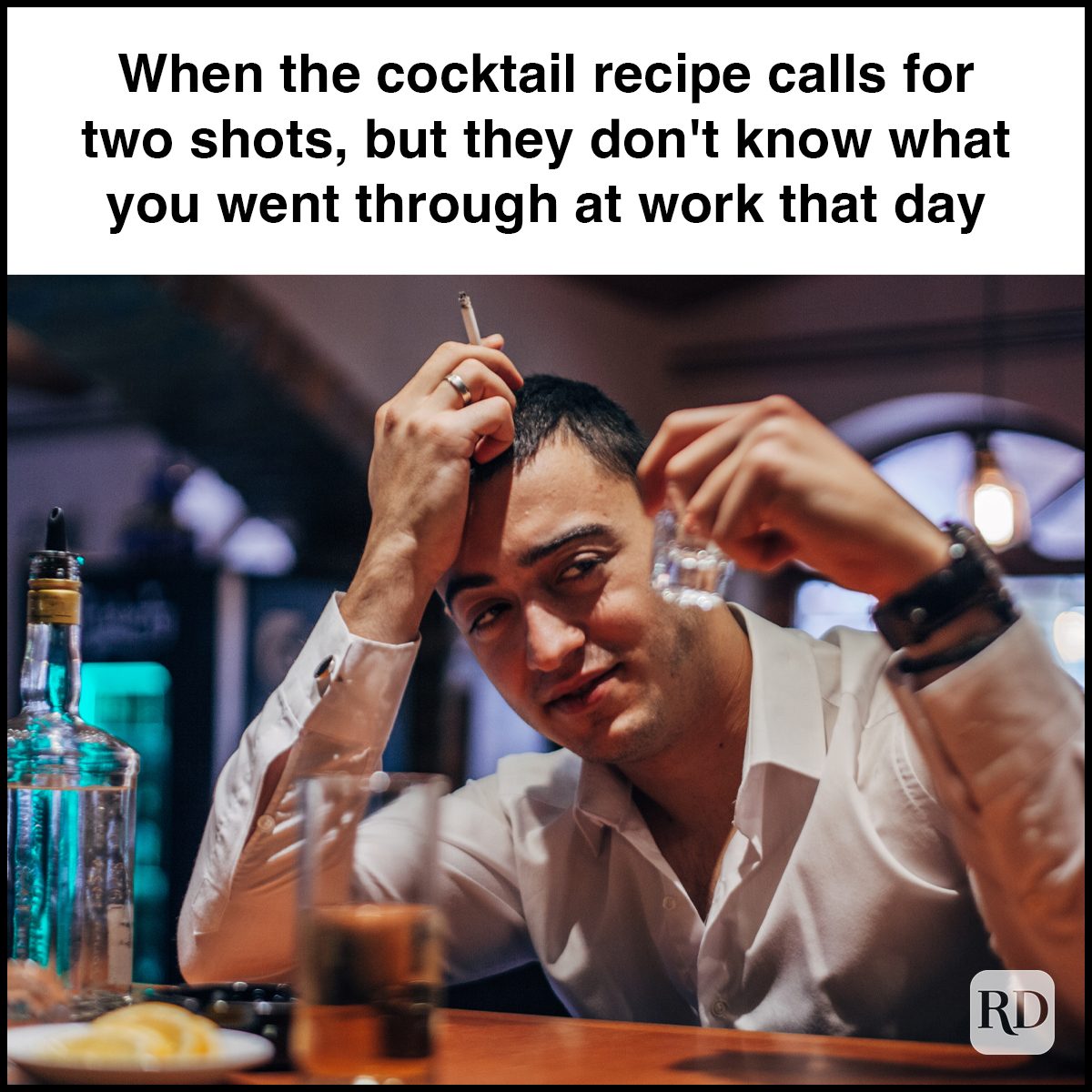 14 When The Cocktail Recipe Calls For Two Shots, But They Don't Know What You Went Through At Work That Day Gettyimages 1168754792