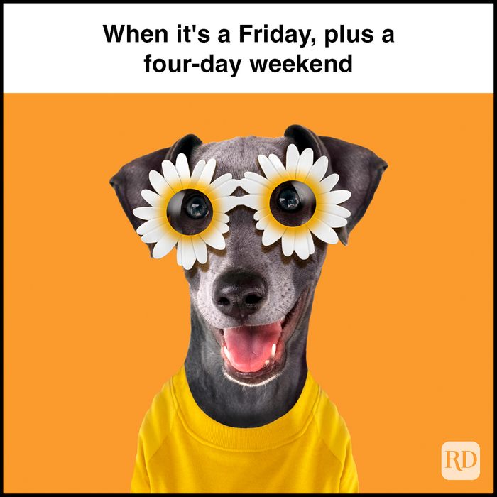 25 When It's A Friday, Plus A Four Day Weekend Gettyimages 1387143438