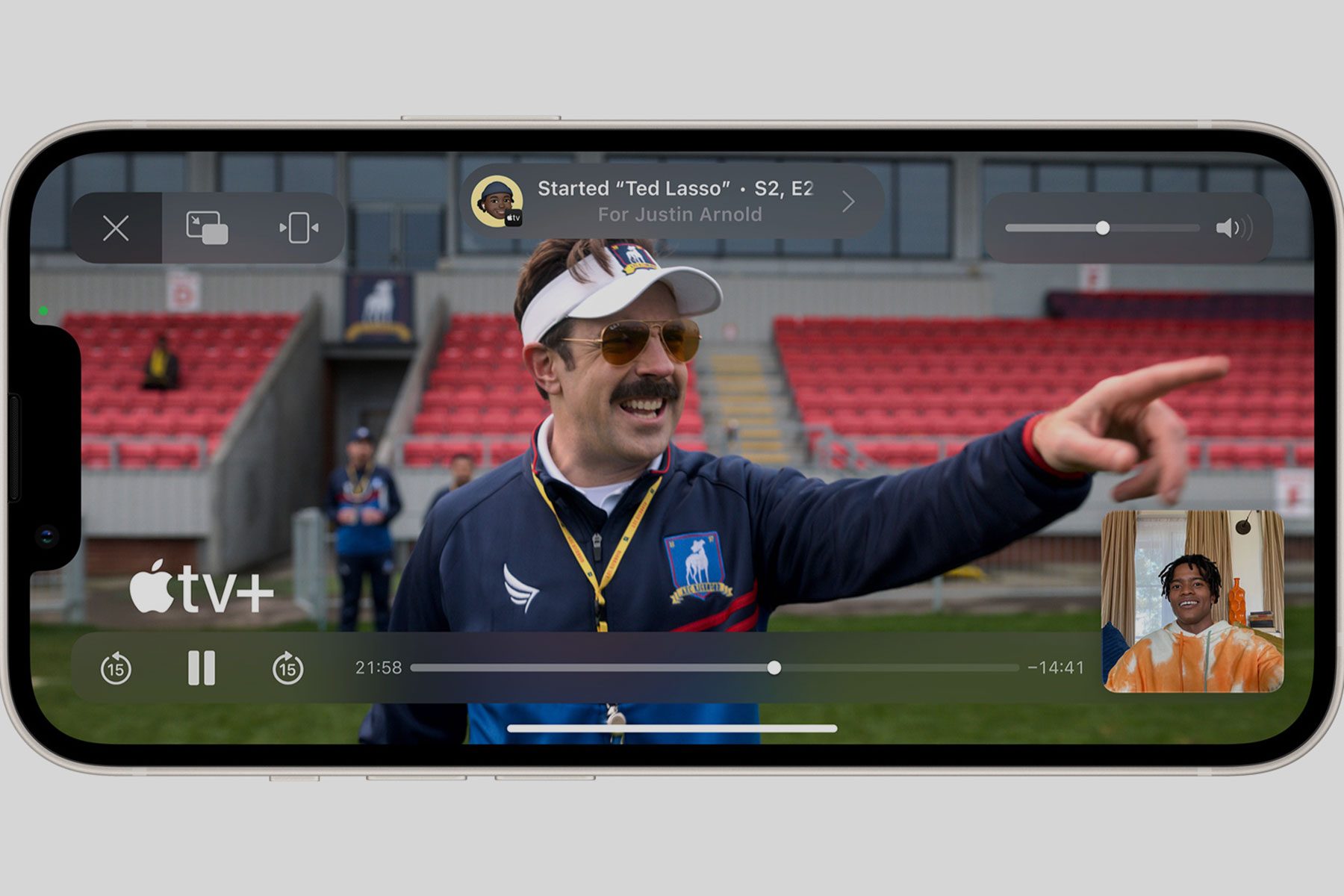 Apple Shareplay Ted Lasso Resize Crop Dh Rd Facetime Gets Screen Share Upgrade In New Ios Update Courtesy Apple