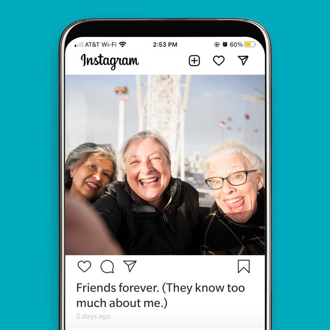 Funny Instagram Captions 8 Friends Gettyimages 868670924