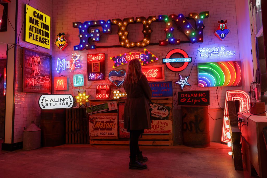 "Gods Own Junkyard's" Exhibition At Leadenhall Market - Photocall