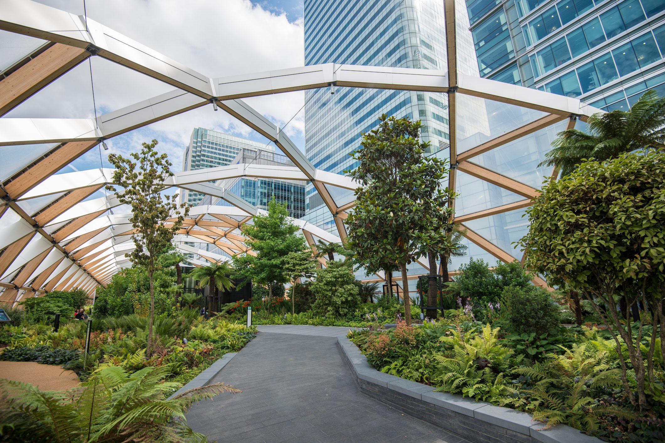 Crossrail Sky Garden, Canary Wharf
