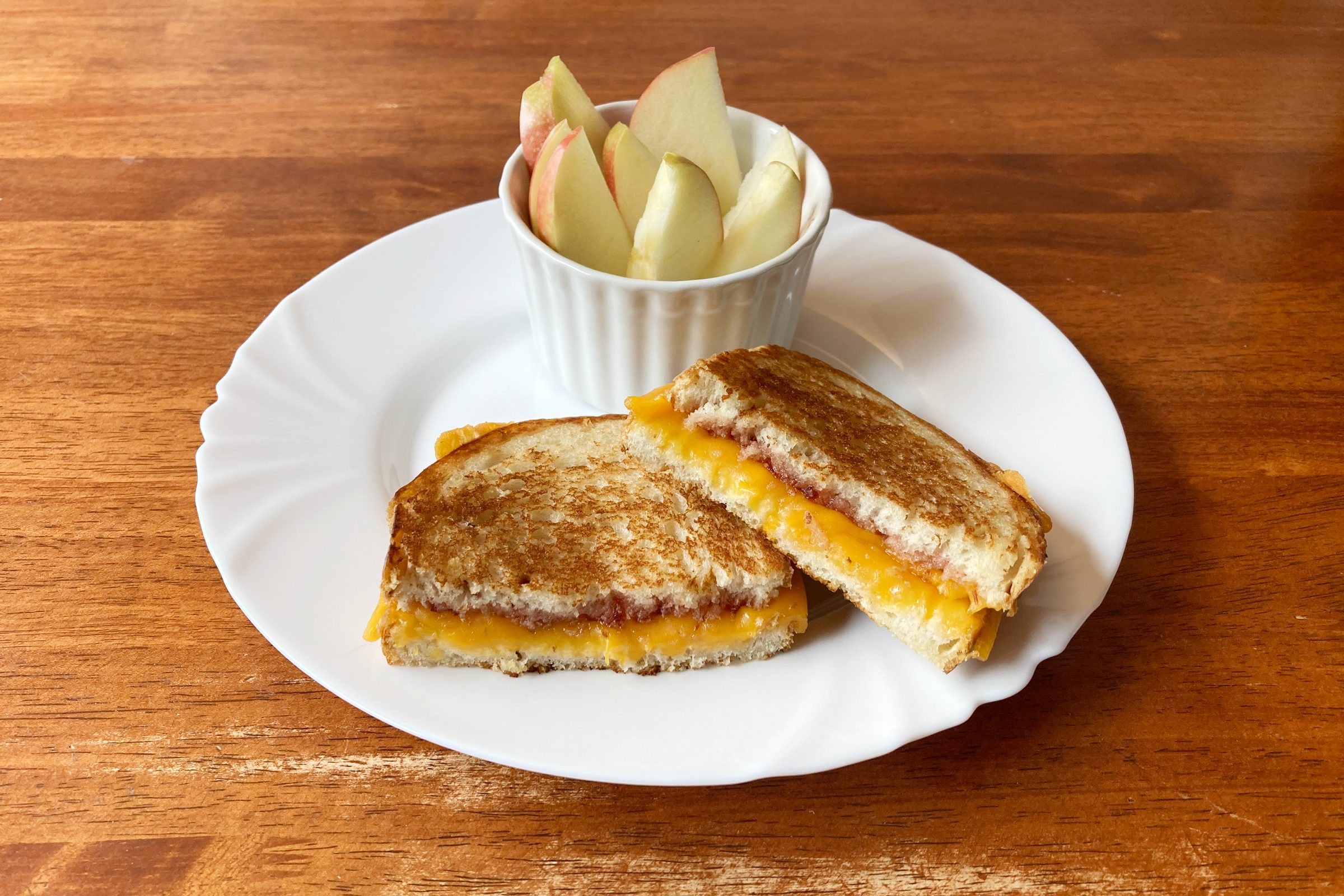 Cheddar Cranberry Grilled Cheese