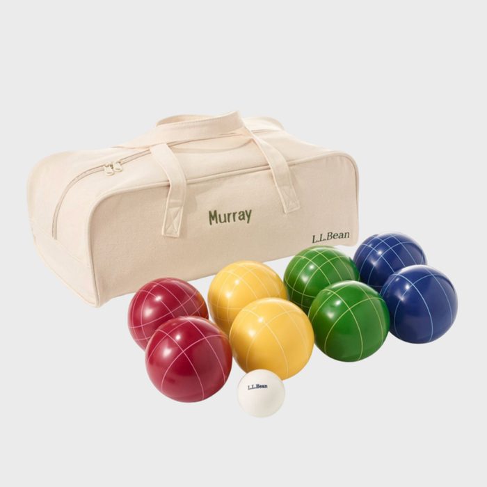 L.l. Bean Resin Bocce Ball Set