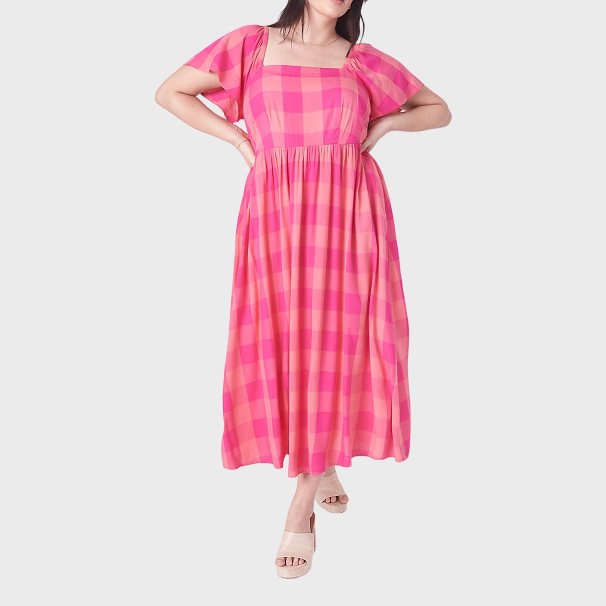 Lane Bryant Plus Size Tie Back Dress