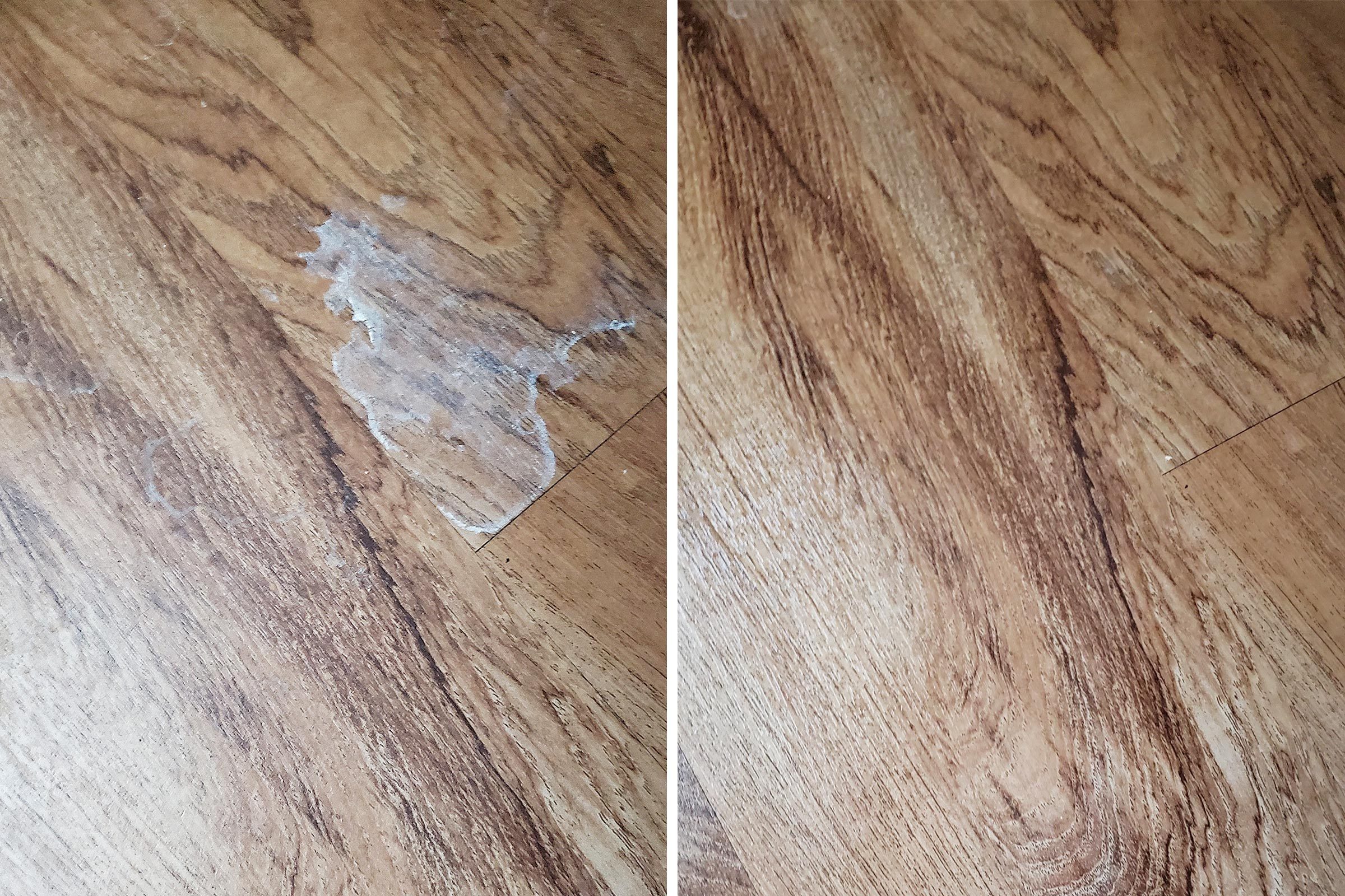 Before And After floor Swiffer Power Mop