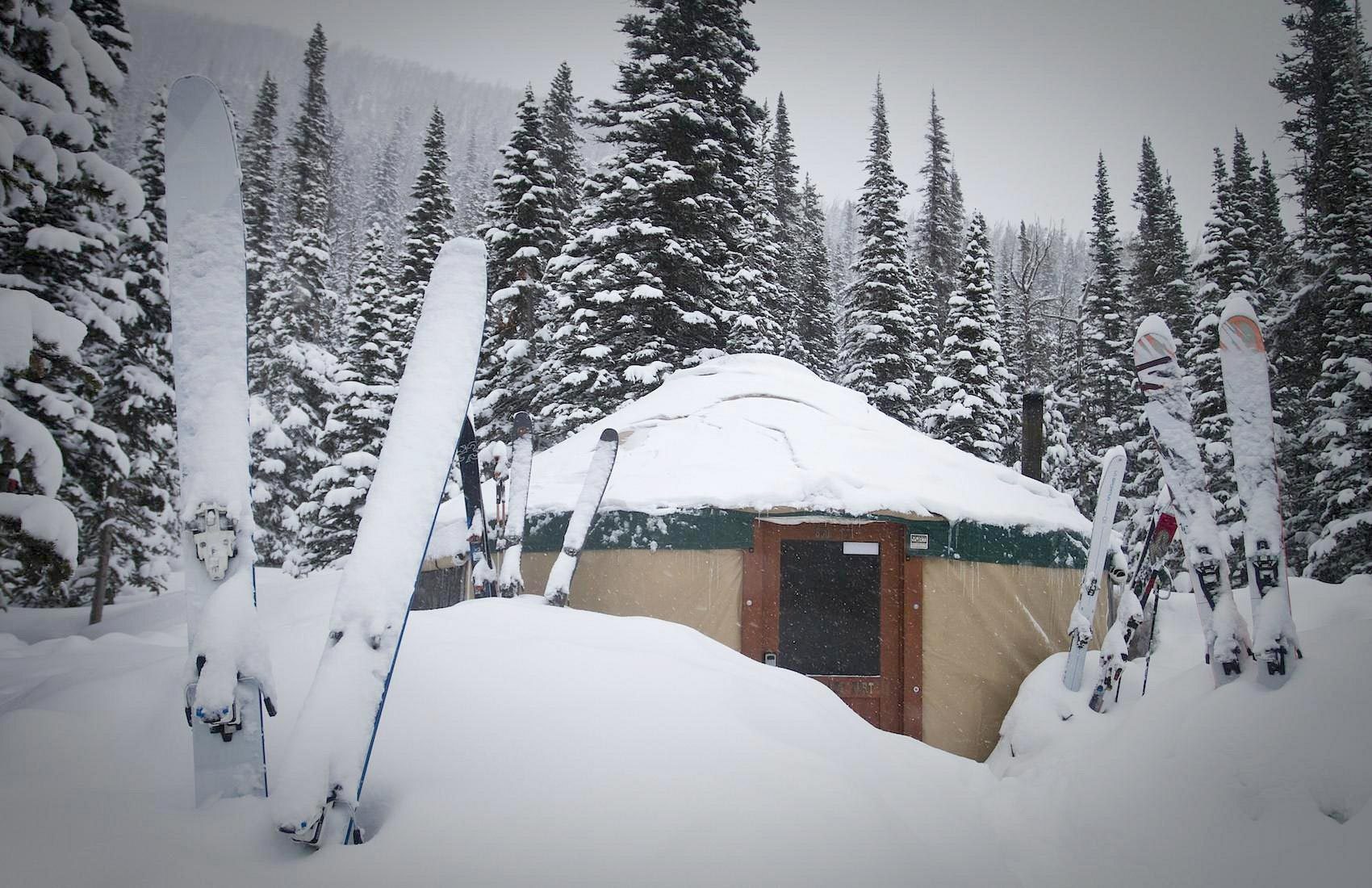 Bell Lake Yurt, Bozeman, Montana