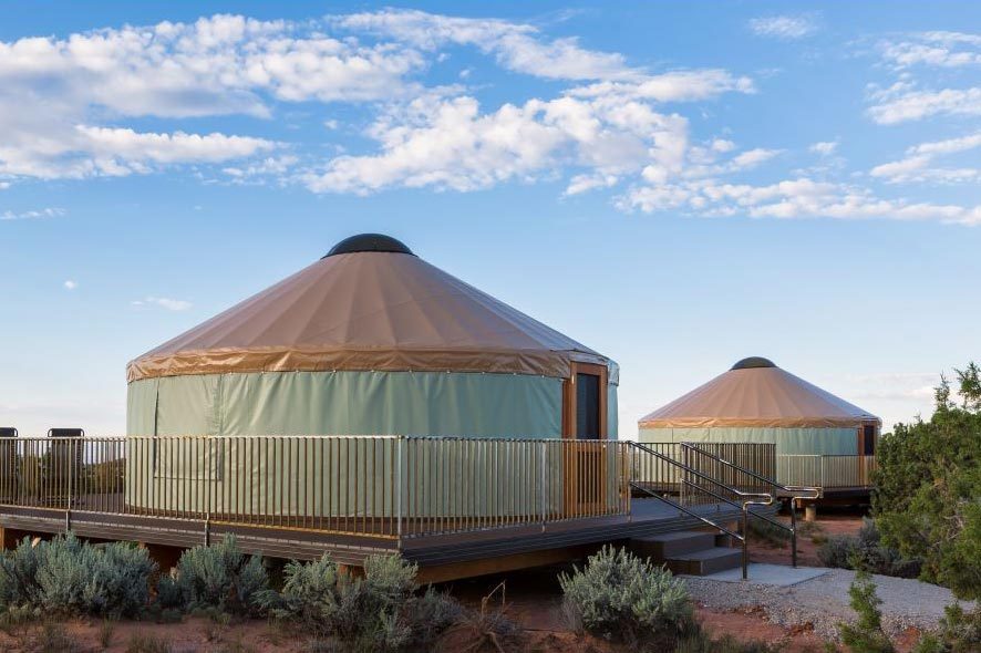 Moenkopi Yurts, Moab, Utah