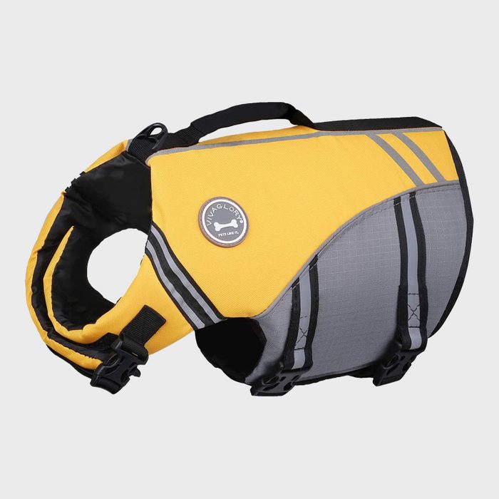 Vivaglory New Sports Style Ripstop Dog Life Jacket